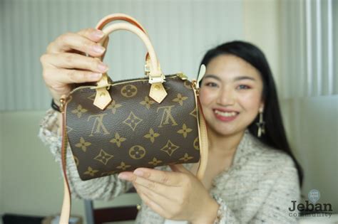 lv nano speedy ของแท้ดูยังไง|จับผิดกระเป๋า Louis Vuitton ปลอม .